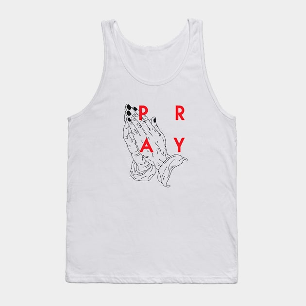 Pray Tank Top by alifianjoni